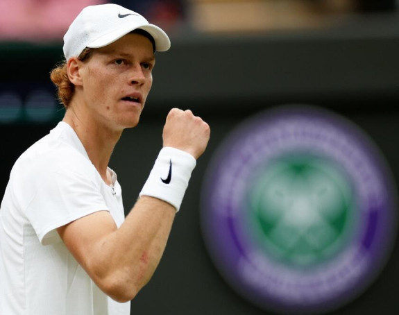 Prvi polufinalista Vimbldona Italijan Janik Siner