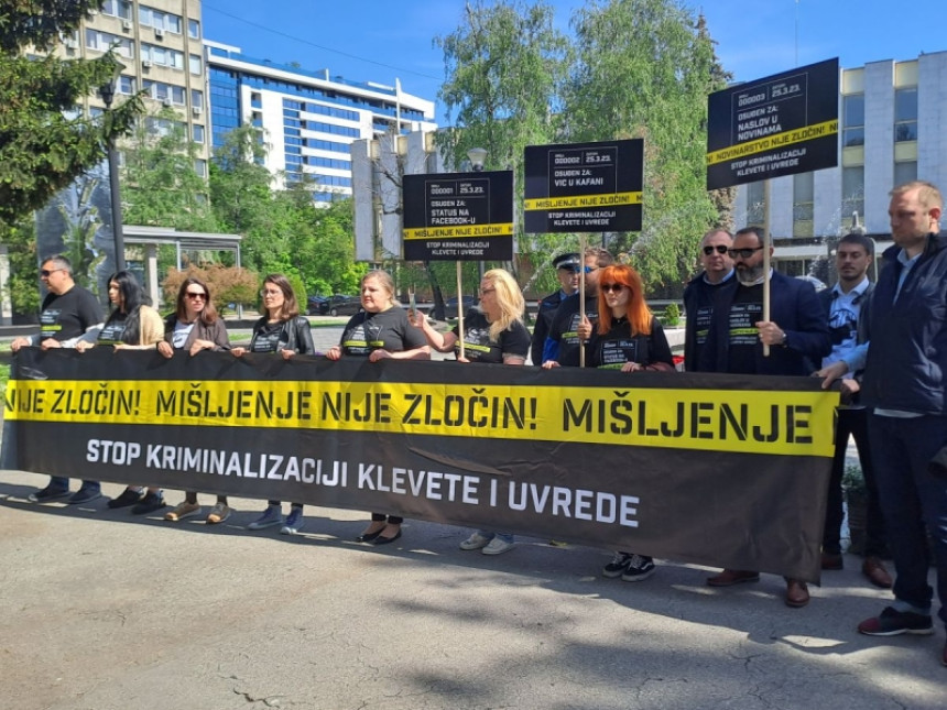 Бањалука: У уторак најављен протест за слободу говора