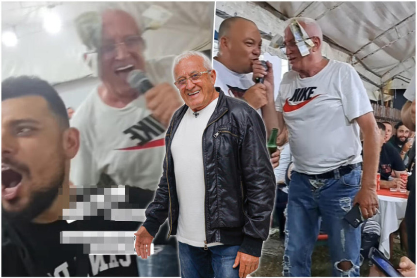 Eru na vašaru kite na sve strane novčanice mu vire iz šlica!