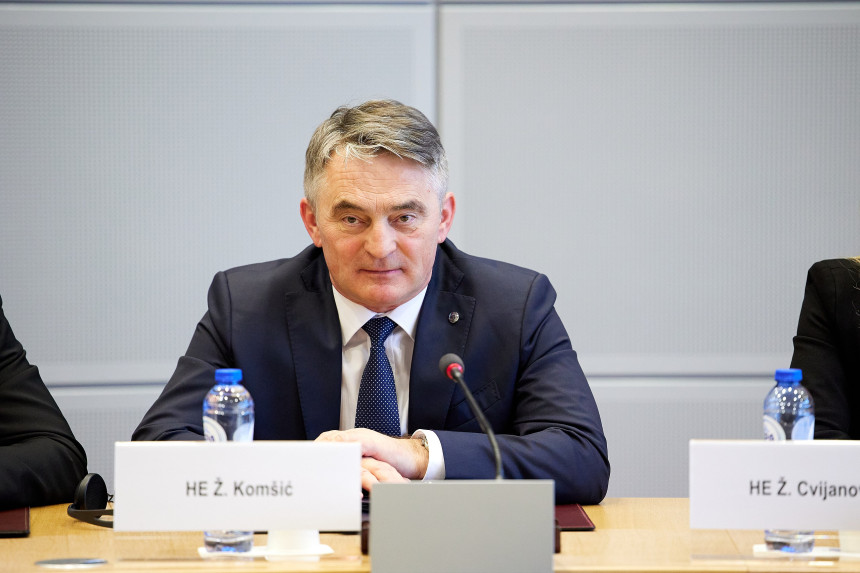 Komšić od 16. jula predsjedavajući Predsjedništva BiH