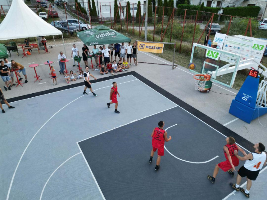 Mozzart podržao Turnir FIBA 3x3 u Nevesinju