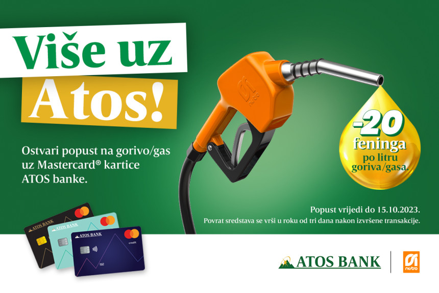 ATOS BANK i kompanija Nestro Petrol vas nagrađuju