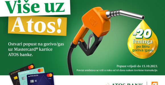 ATOS BANK i kompanija Nestro Petrol vas nagrađuju