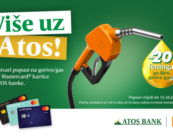 ATOS BANK i kompanija Nestro Petrol vas nagrađuju