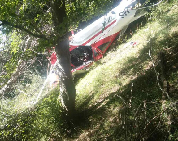 Crna Gora: Pao avion, dvije osobe povrijeđene
