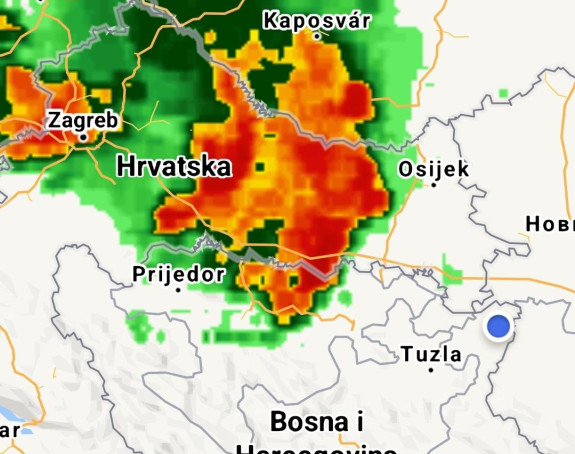 Упозорење на олујно невријеме