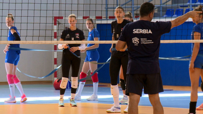 Odbojkašice Srbije na pripremama u Palama