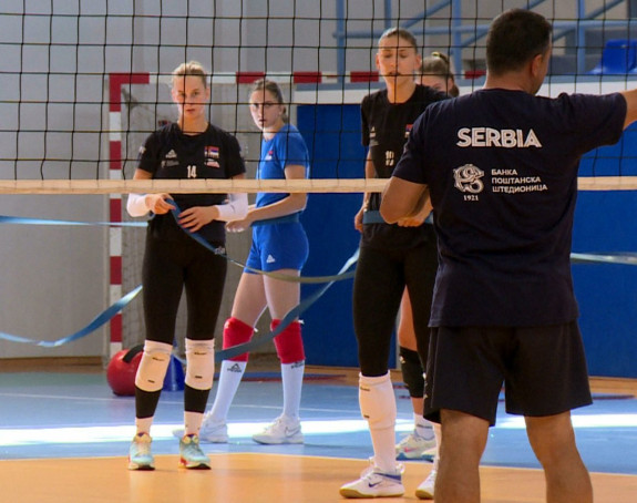 Odbojkašice Srbije na pripremama u Palama