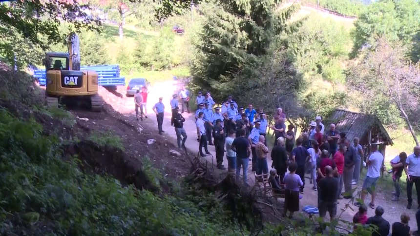 Mještani protestuju, Kraljević jasan - radovi idu dalje!