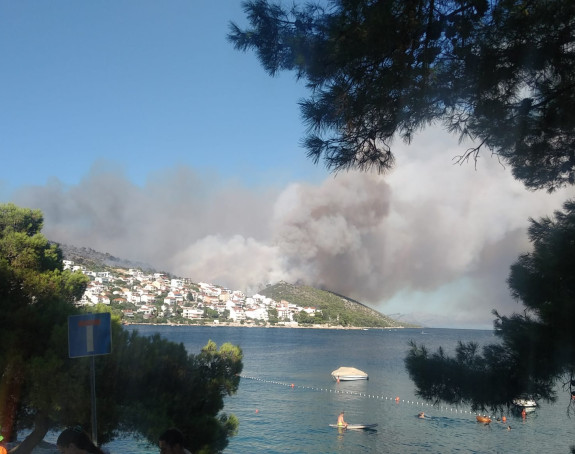 Zbog ogromnog požara na Čiovu uhapšena dva lica