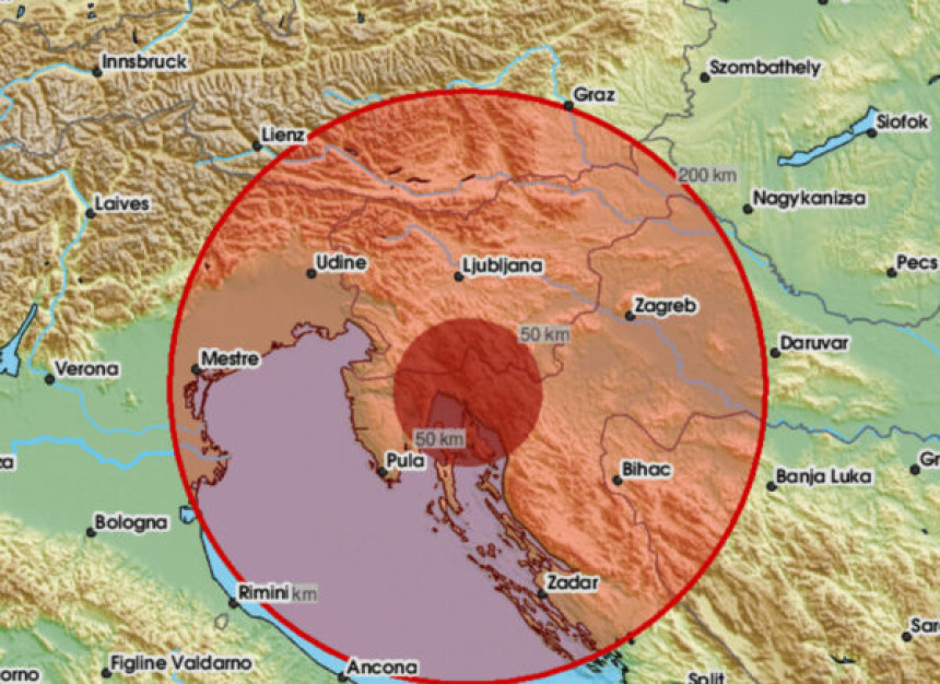 Zemljotres kod komšija: Treslo se kao da se tlo otvara