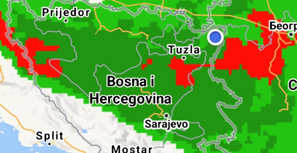 Nigdje bez kišobrana: Pratite kuda se kreće oluja