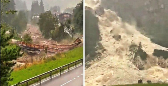 Pogledajte kako oluja odnosi mostove (VIDEO)