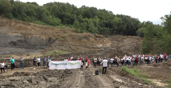 Mještani Bistrice neće rudnik lignita u blizini selu