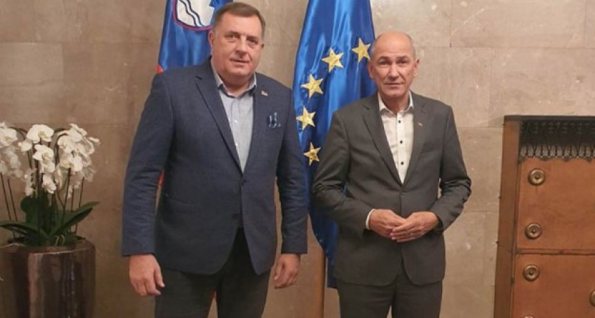 Slovenačko Delo: Kakve tajne kriju Dodik i Janša?