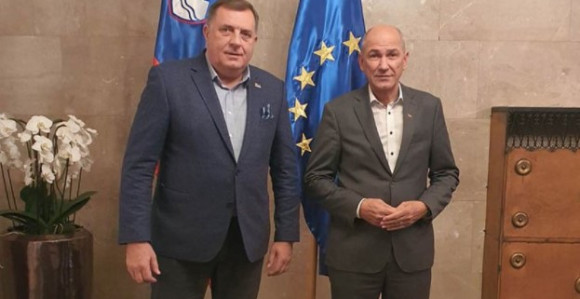 Slovenačko Delo: Kakve tajne kriju Dodik i Janša?