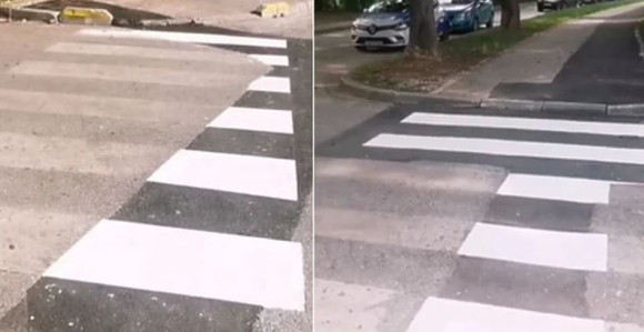 Pogledajte kako je iscrtan pješački prelaz u Sarajevu