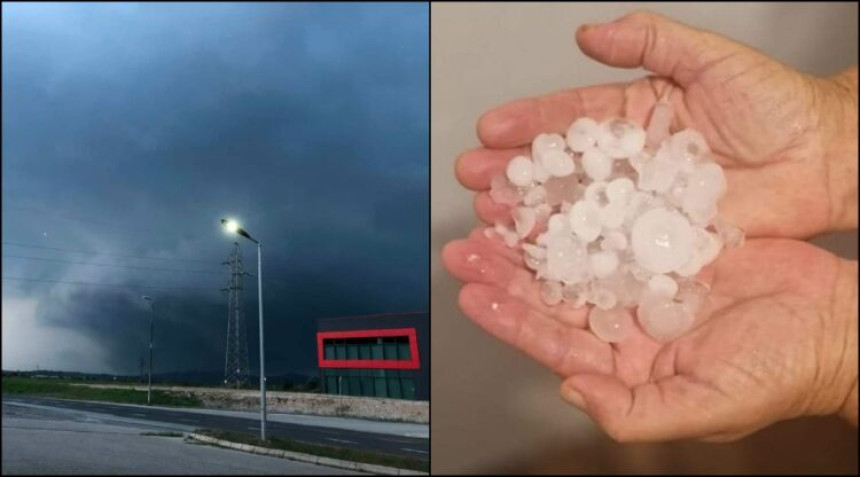 Nevrijeme i grad pogodili pojedine dijelove BiH