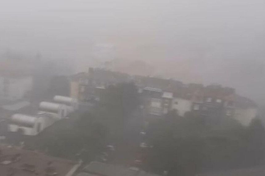 Snažno nevrijeme pogodilo dijelove Srbije (VIDEO)