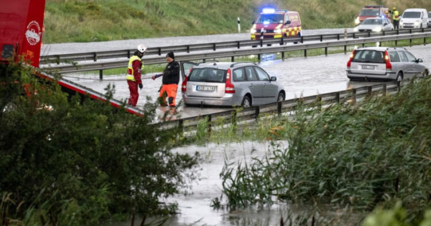 Haotičan prizor: Skandinavija na udaru oluje