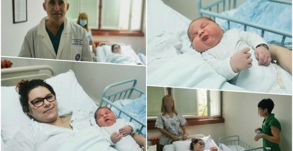 Beba rekorder i mama heroj: Rođen sa čak 6,5 kg
