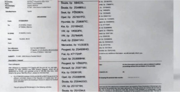 Grci imali uvid u kretanje grupa navijača ka Atini