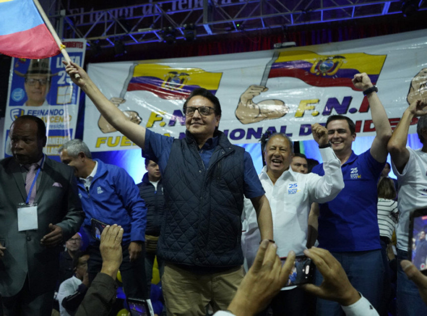 Ubijen kandidat za predsjednika Ekvadora na skupu