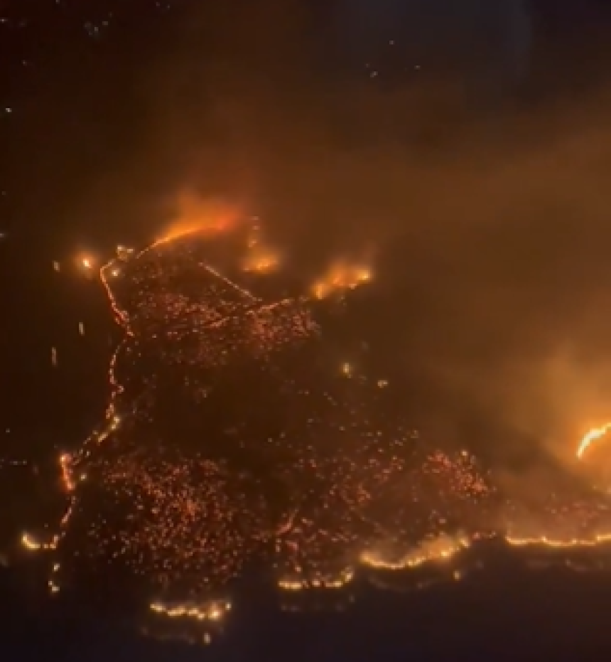 Prizore koje je napravio požar su apokalipsa (VIDEO)