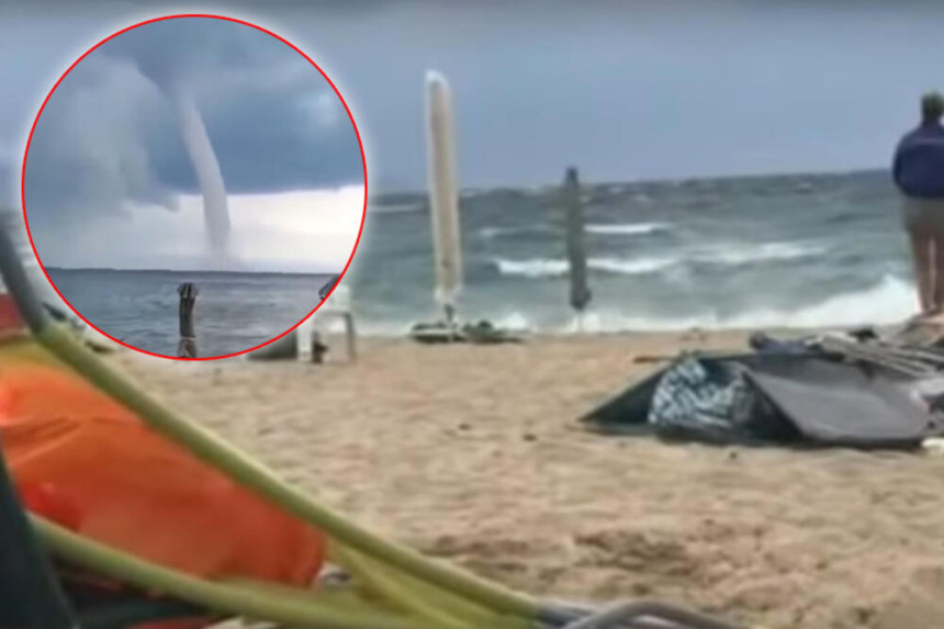 Tutnji tornado na Halkidikiju, ima povrijeđenih