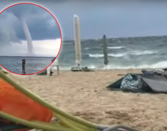 Tutnji tornado na Halkidikiju, ima povrijeđenih