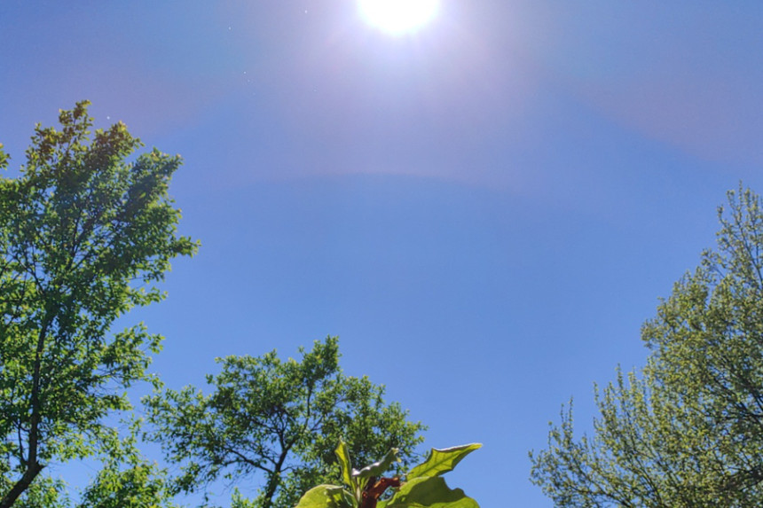 Danas toplo vrijeme, poslije podne promjenljivo