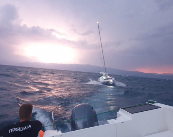 Pogledajte dramu na Ohridskom jezeru (VIDEO)