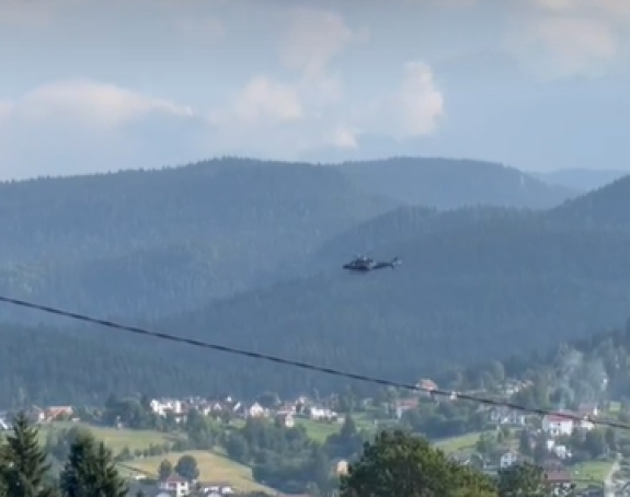 Dodik helikopterom stigao na Pale iz Istočnog Sarajeva