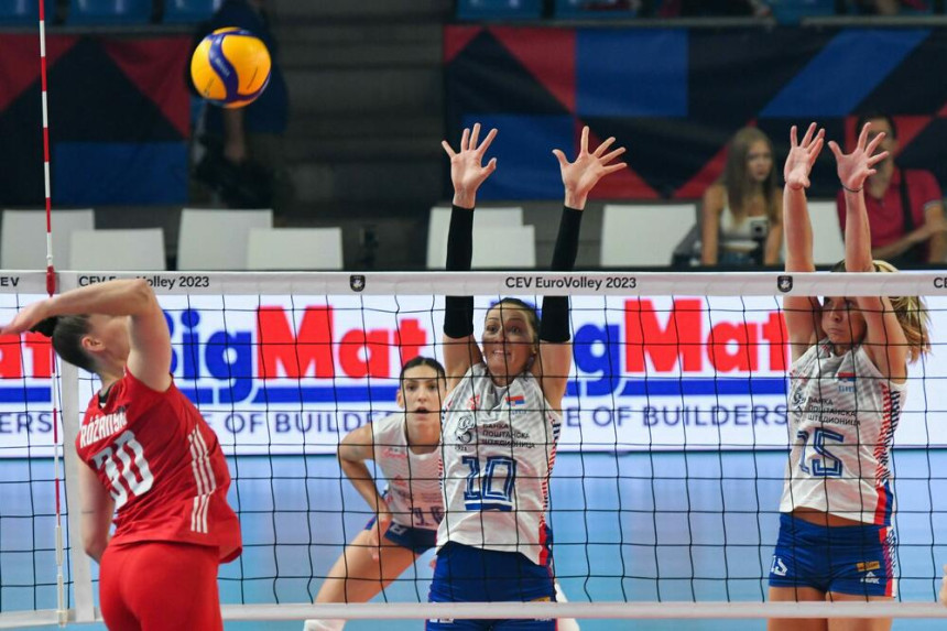 Odbojkašice Srbije moćnom igrom porazile Belgiju
