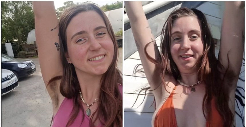 Ona s ponosom nosi svoje dlake (VIDEO)