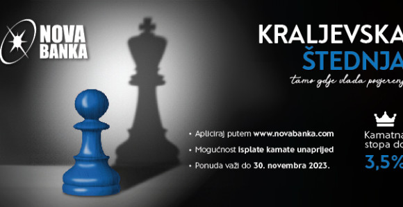 Kamatna stopa do 3,5% za online apliciranje