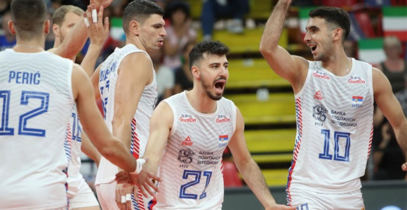 Odbojkaši Srbije bolji od Belgije na EP