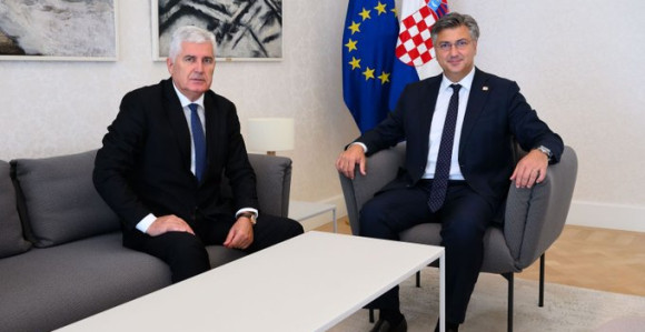 Čović sa Plenkovićem u Zagrebu: Ovo su prioriteti
