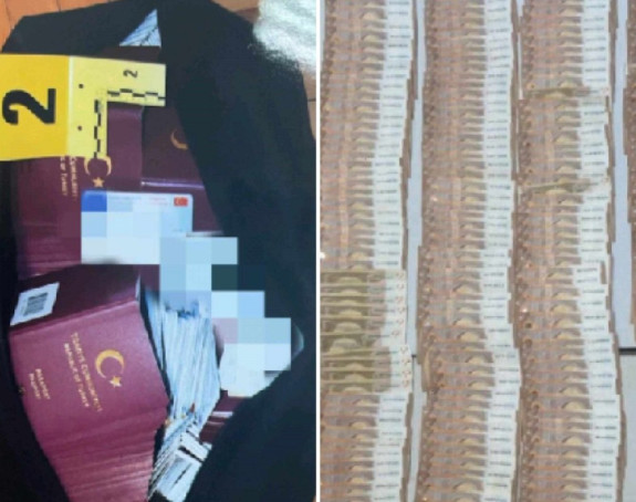 Policija zaplijenila gomilu evra i dokumenata