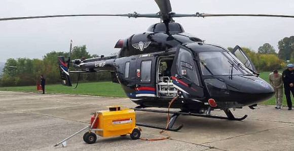 Helikopter MUP-a Srpske prinudno sletio u Zalužane