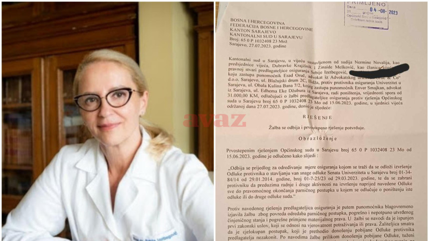 Себија Изетбеговић и званично више није професорица