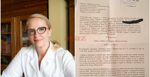 Sebija Izetbegović i zvanično više nije profesorica