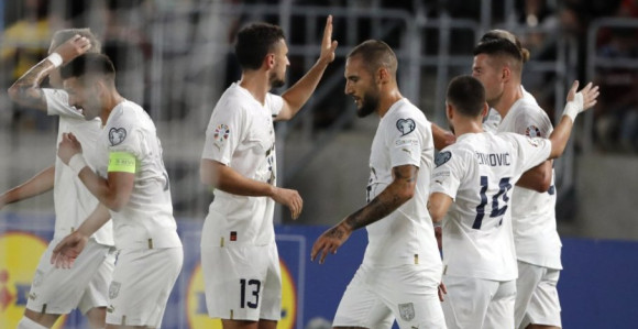 Fudbaleri Srbije pobijedili Litvaniju u Kaunasu 3:1