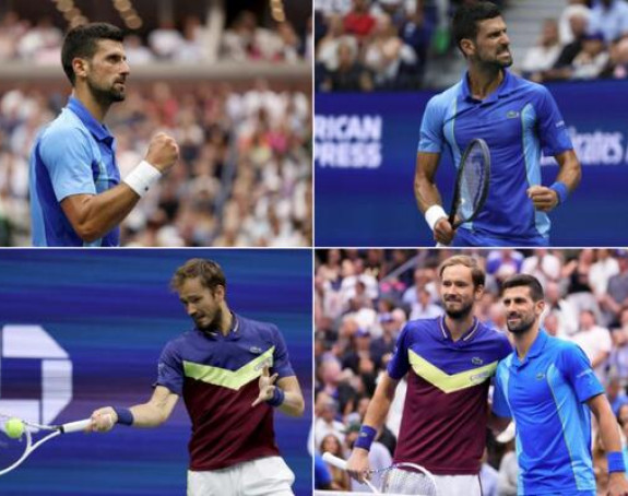 Novak savladao Rusa i osvojio 24. grend slem titulu