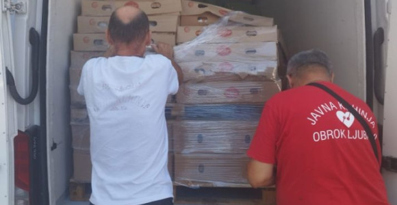 Iz Sarajeva stigla hrana "Mozaiku prijateljstva" iz BL