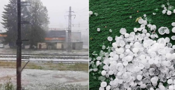 Nevrijeme pogodilo Bosansku Krupu i Sanski Most