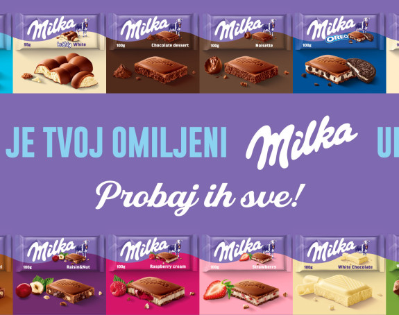 Milka pokreće veliku nagradnu igru - Omiljeni Milka ukus