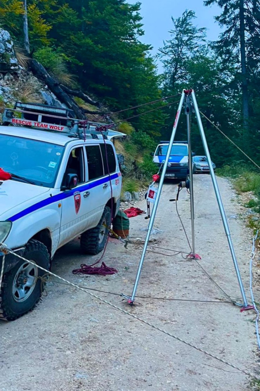 Pljevaljčića džip pregazio, Golijanin spasen u zadnji čas