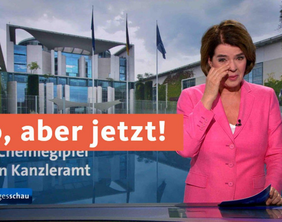 Napad smijeha usred programa uživo (VIDEO)