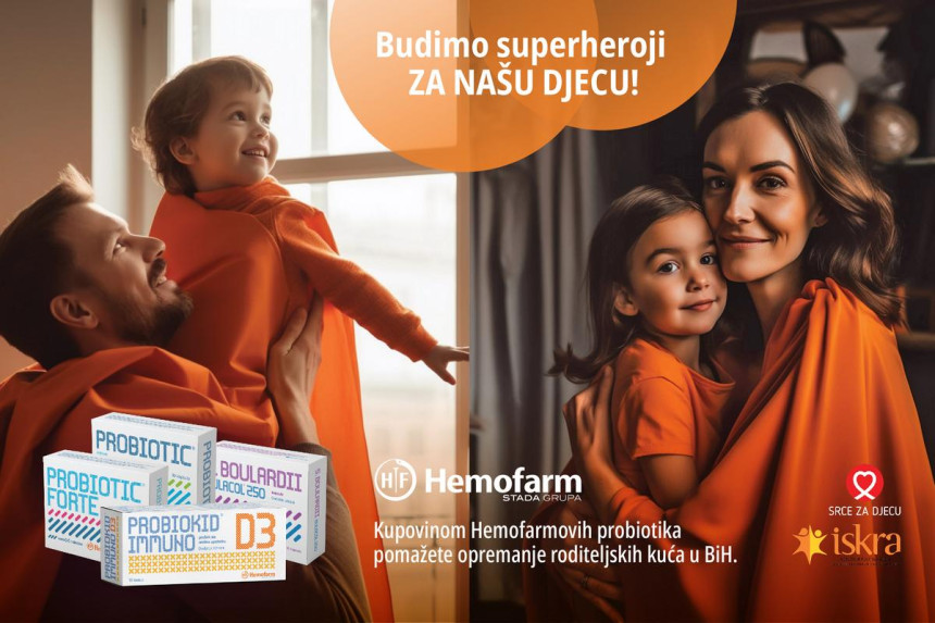 Hemofarm pokrenuo akciju pomoći: Kreni od sebe